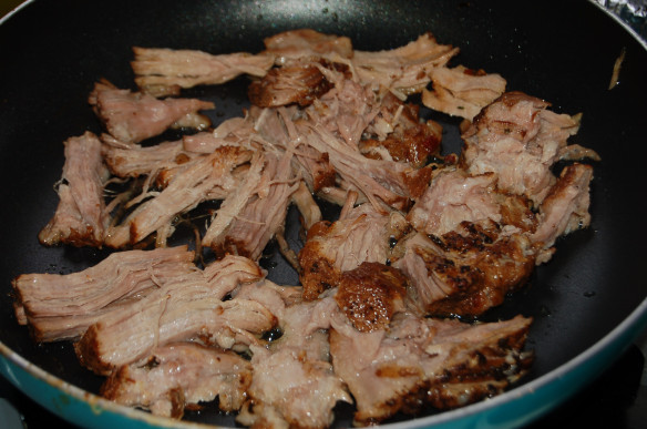 Monadnock Oil and Vinegard, LLC -Pulled Pork with Blueberry balsamic for Burritos