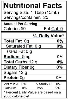 Denissimo Nutrition Facts