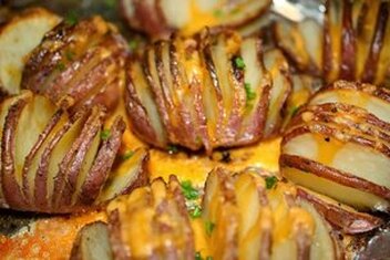Roasted Hasselback Potatoes Picture