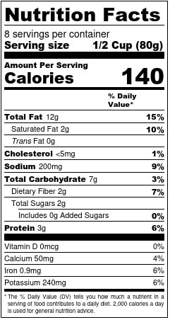 Shaved Brussels Sprouts Nutrition Facts