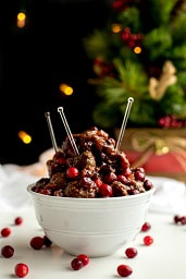 Cranberry Meatballs Picture
