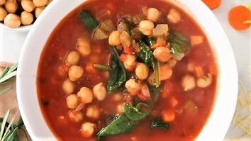 Chickpea Tomato Soup Picture