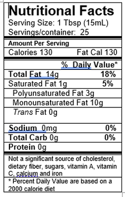 Almond Oil Nutrition Facts