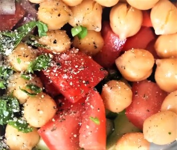 Chickpea Salad Picture