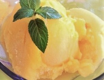 Citrus & Mango Frozen Yogurt Picture