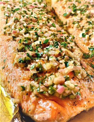 Ginger Honey Salmon Picture