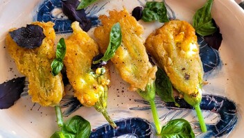 Fried Squash Blossoms Picture