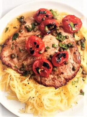 Pork Scallopini & Spaghetti Squash Picture