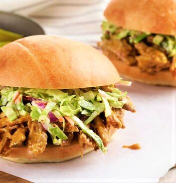 Pulled Chicken Sandwiches Picture