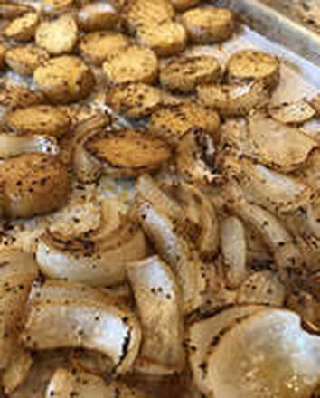 Roasted Potatoes & Onions ​Picture