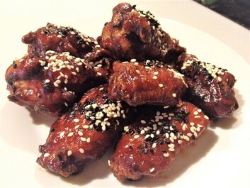 Spicy Korean Chicken Wings Picture