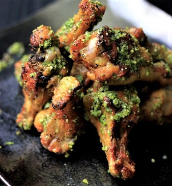 Spicy Pesto Wings Picture