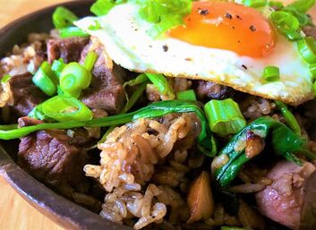 Steak & Egg Rice Bowl Picture
