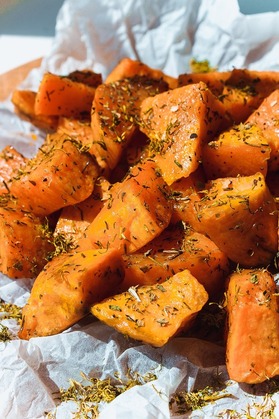 Tuscan Herb Sweet Potato Fries Picture