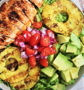 Tropical Grilled Chicken Salad Picture