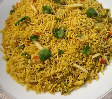 Vegetable Pulao (Indian Rice Pilaf) Picture