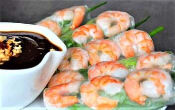 Vietnamese Shrimp Spring Rolls Picture
